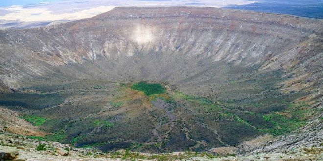 Volcan Caldera Blanca Lanzarote