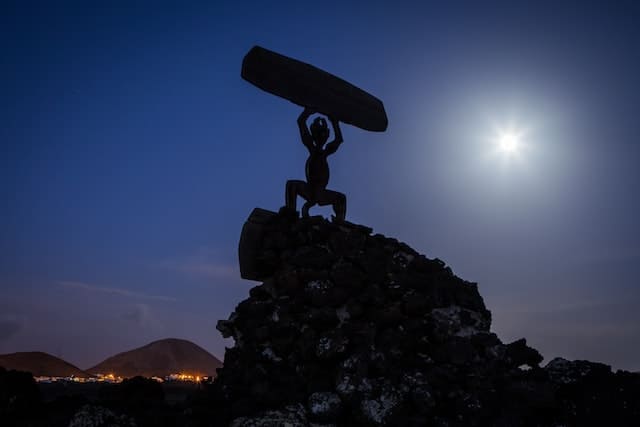 atardecer en Lanzarote